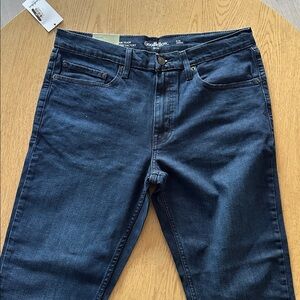 Goodfellow Dark Blue slim Denim Jeans  38x32